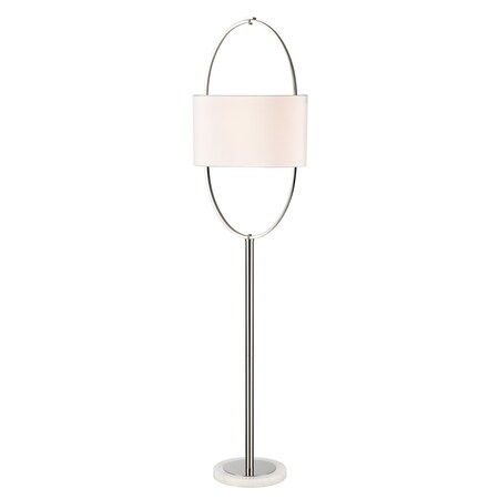Elk Home Gosforth 68'' High 1-Light Floor Lamp - Polished Nickel H0019-9572